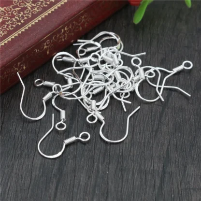 50 Uds. De 925 de plata esterlina de 16mm, accesorios de cierre para joyería de bricolaje, venta al por mayor