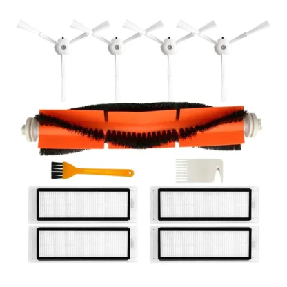Para Xiaomi MI Robot aspirador 1/2/1S/Rockrobo Vacuum V1/S5 Max/S6 MaxV/E25 filtro Hepa de Cepillo Lateral principal