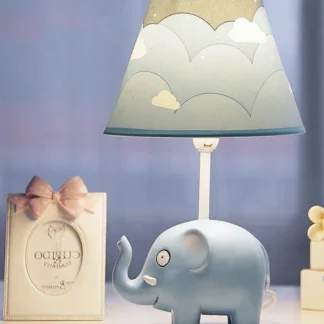 Modern creative cute small elephant desk lamp study bedroom bedside lamp cartoon led eye protection decorative desk lamp