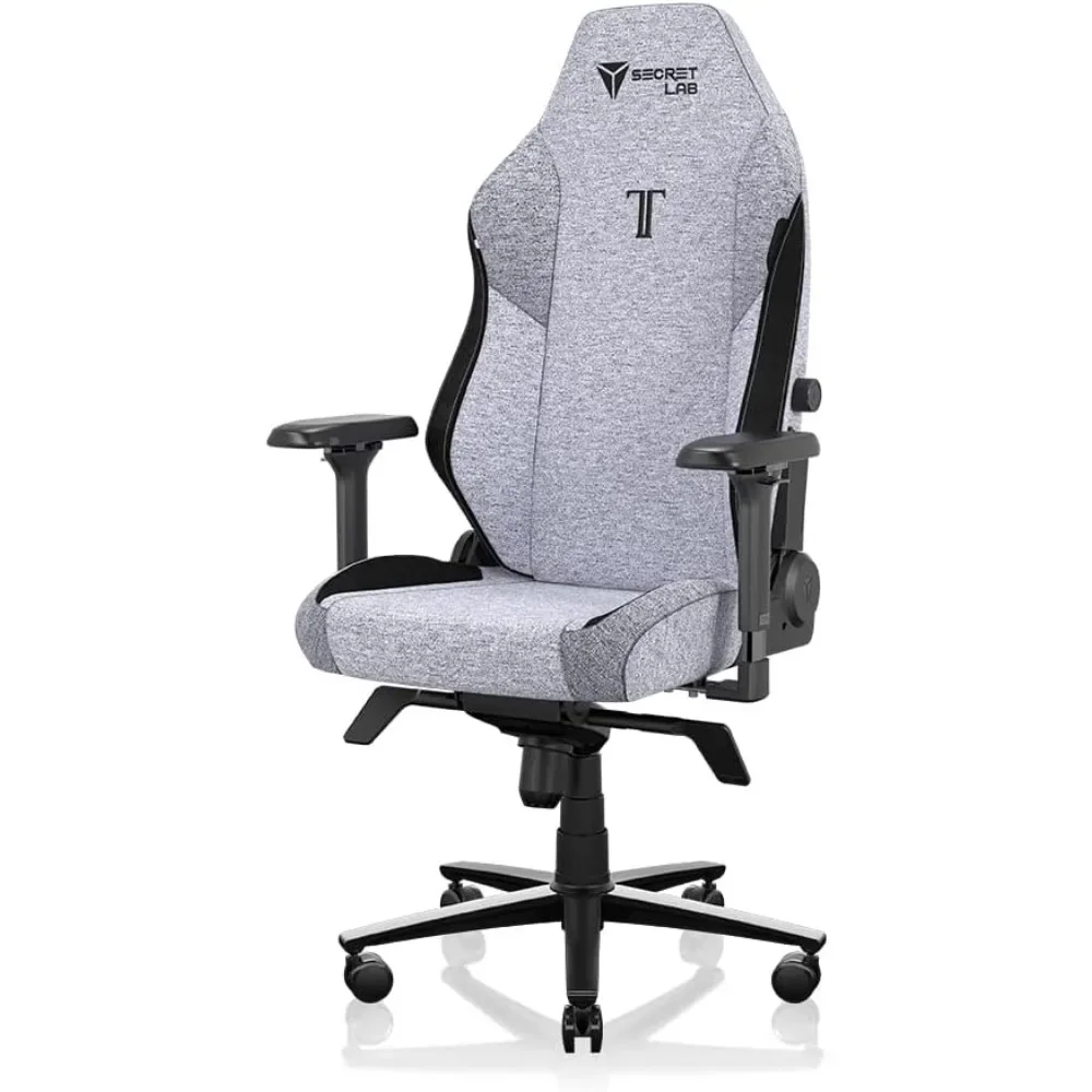Silla para computadora ergonómica y resistente con reposabrazos 4D, almohada para la cabeza magnética y soporte lumbar: grande y alto 395 libras