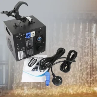 Fuente de cascabel de agua de 600W, máquina de chispas frías para interiores y exteriores, Fiesta de DJ, equipo de escenario de boda, máquina de fuegos artificiales remota inalámbrica