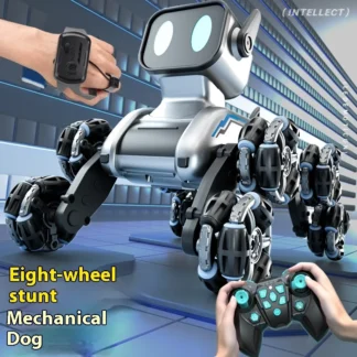 Regalo de cumpleaños para niño 6 juguetes para 10 años 7 niños 9 tecnología negra 8 perro robot para niños 2024 3 nuevos modelos 5