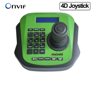 Anxinshi Onvif 4D CCTV IP PTZ controlador red PTZ Joystick Web PTZ teclado para cámara IP Control máximo LAN 110 Uds dispositivo IP