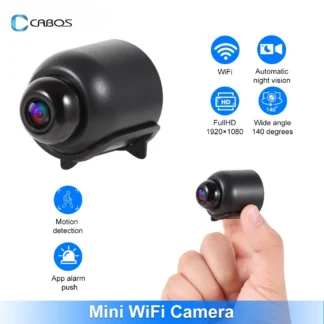 Nuevo Mini cámara WiFi de 1080P, visión nocturna, detección de movimiento, cámara de vídeo, videocámara de seguridad para el hogar, vigilancia, Monitor de bebé