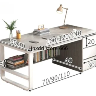 Escritorio de computadora Escritorio Escritorio de oficina en casa Silla Dormitorio con cajones Escritorio para estudiantes