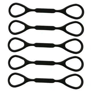 Tapón deslizante de silicona para trompeta, accesorio de repuesto para anillo, instrumentos musicales, 5 piezas