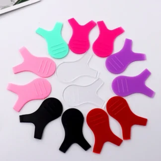 Cepillos de maquillaje de pestañas, peine limpio de plástico reutilizable, rizador de elevación de cejas en forma de Y, herramientas para permanente de extensión de pestañas