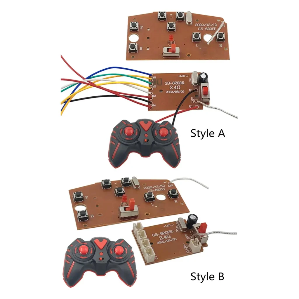 Circuito PCB y placa 7CH con control RC para barcos, camiones, vehículos, repuesto de coche RC