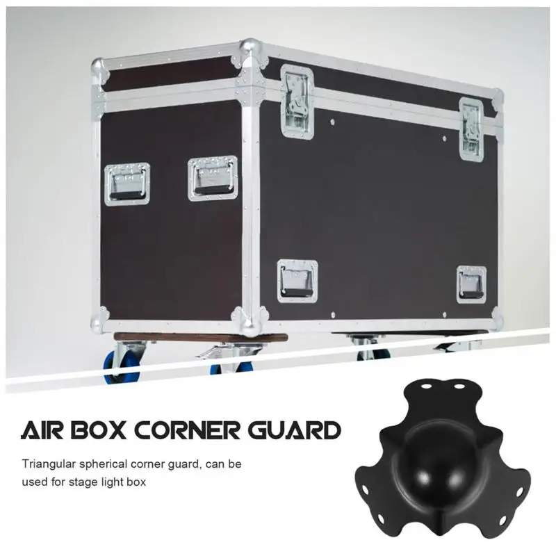 Protector de esquina de gabinete de altavoz, Protector de borde envolvente de altavoz, Protector de esquina 10X, protectores decorativos, protectores de Metal, luz de escenario