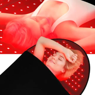 Home Spa almohadilla de gran tamaño 2 personas estera infrarroja de cuerpo completo terapia de luz roja manta de infrarrojos lejanos