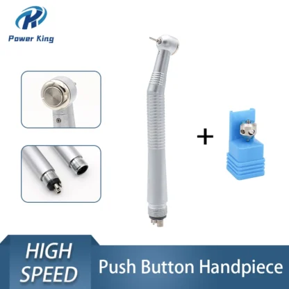 Pieza de mano Dental de alta velocidad con rotor, pulsador de odontología, pluma de alta rotación, 2 orificios, 4 orificios, pulverizador de agua, generador electrónico tipo Kavo