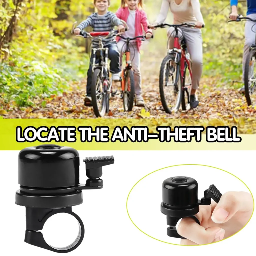 Cubierta localizadora de timbre de bicicleta para funda airtag, timbre de bicicleta, localizador de timbre antirrobo para etiqueta de aire, rastreador GPS, accesorio de soporte para timbre de bicicleta