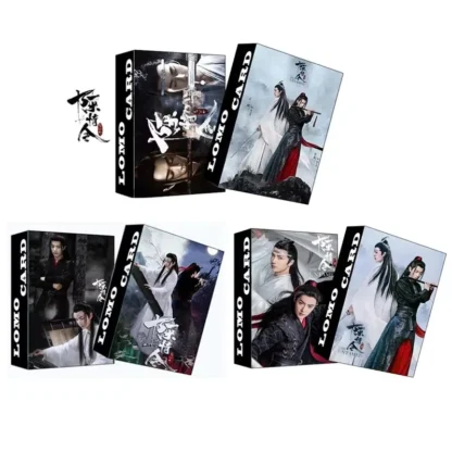 Tarjetas de Drama chino The Untamed Lomo, Xiao Zhan, Wang Yibo Star, Mini postal, tarjetas de felicitación, regalo de Cosplay, 30 piezas por juego