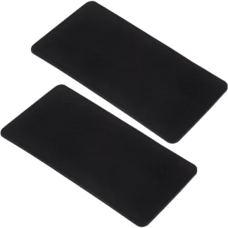 Base moldeadora de bolsa de fieltro, 2 uds., 14,4x6,5 pulgadas, organizador de bolso negro, insertos rectangulares, bolsa de inserción inferior, kit de fabricación de bolsa plana inferior