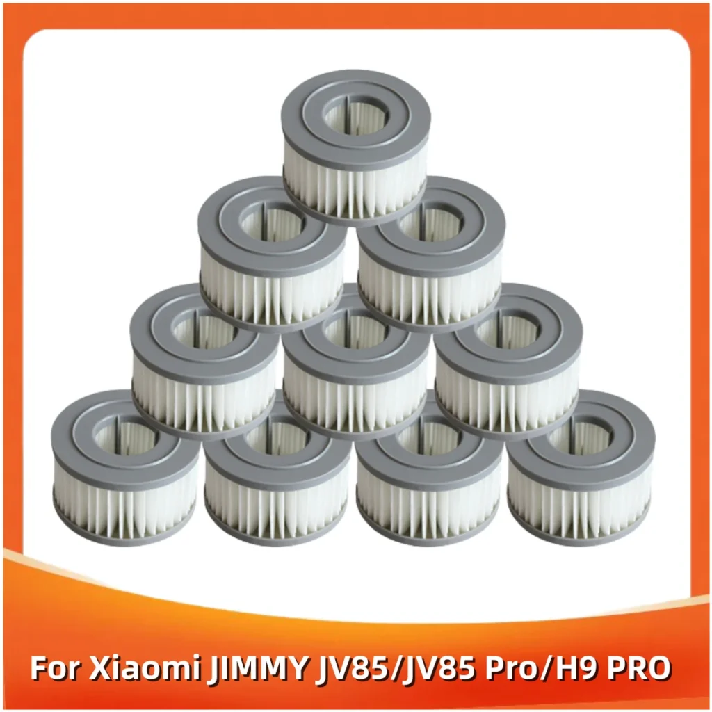 1/3/5/10 Uds filtro HEPA para Xiaomi JIMMY JV85/JV85 Pro/H9 PRO piezas de aspiradora inalámbrica de mano