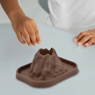 Kits de ciencia DIY, molde de volcán, ayuda para enseñanza, actividades de aprendizaje preescolar