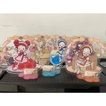 Anime Ojamajo mágico Doremi figura muñeca Asuka Momoko Segawa Onpu Senoo Aiko Fujiwara Hazuki soporte acrílico modelo juguete para regalo