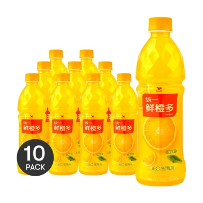 Zumo de naranja Unif, 450ml, 10 paquetes