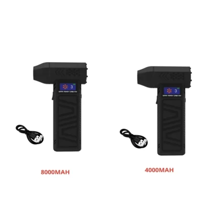 Venta al por menor nuevo X3-M Turbo Jet ventilador potente soplador de aire velocidad del viento ajustable Motor sin escobillas