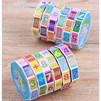 Juguetes educativos para niños, rompecabezas de matemáticas, juguetes cuadrados para desarrollar la inteligencia, aprendizaje interesante