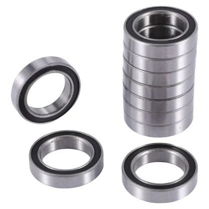 10 Uds 6701- 12X18X4mm ranura profunda sellada de goma doble en miniatura