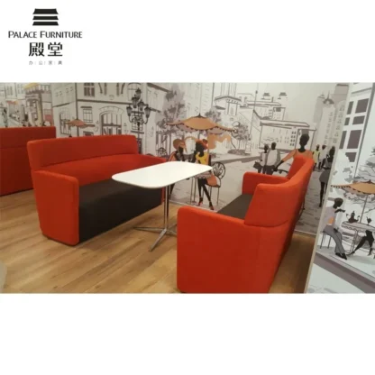 Muebles modernos para restaurante, mobiliario para cafetería, sofá