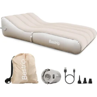 Sofá inflable con bomba integrada, sofá tumbona de aire de tamaño Extra mejorado, colchón inflable portátil con bolsa de almacenamiento, Inf