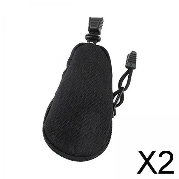 Bolso pequeño para llaves para hombre y mujer, cartera para llaves, soporte para la cintura, 2 unidades