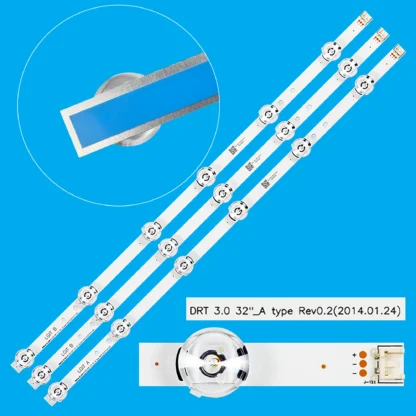 Tira de LED para iluminación trasera para 32LB561V 32LB563D 32LF630V 32LX560H 32LF595D 32LB550B 32LF551V 32LB620B 32LF5500 32LF580U 32LX330H
