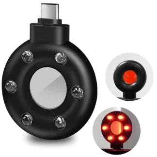 Detector de microdispositivo de bolsillo, minicámara, buscador de microcámara para viajes, hoteles, baños