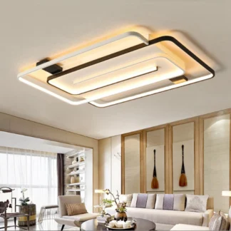 Lámpara de techo de salón Simple, candelabro LED inteligente moderno para dormitorio, comedor, creatividad, lámparas de decoración interior