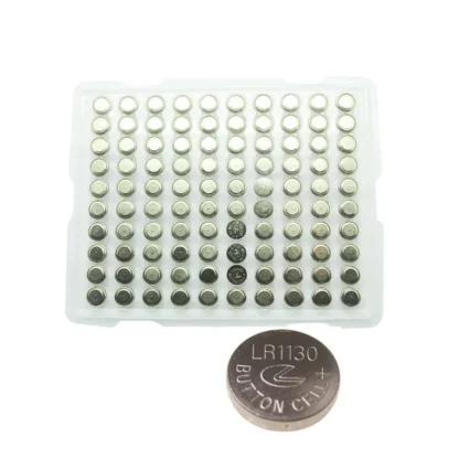 Banggood-Batería de botón desechable para reloj de juguete, pila para juguetes, 100 piezas, AG10, LR1130, 1130, SR1130, 389A, LR54, L1131, 389A, 1,5 V