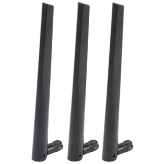Antena WiFi de Metal para RP-SMA ASUS, dispositivo inalámbrico de doble banda con interfaz de RT-AC68U, 5DBi, 2,4G/5G, 3 uds.