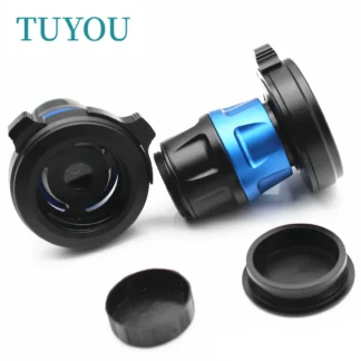 Acoplador de cámara endoscópica 4K, acoplador de endoscopio con montaje en C de Zoom de 15-30mm, adaptador óptico, conector de endoscopio