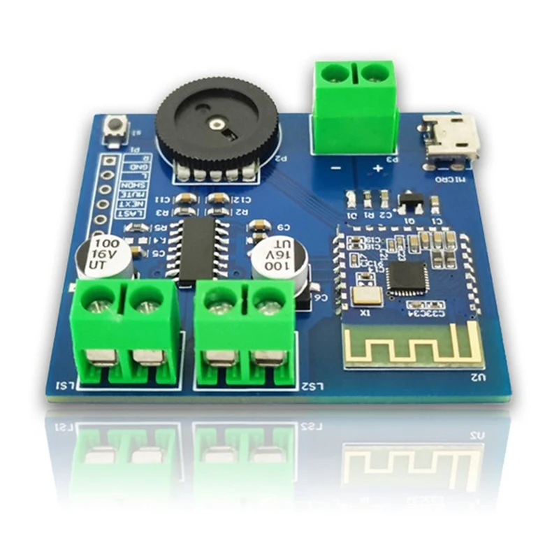 Módulo de Audio Bluetooth 4,2 5Wx2 potencia sin pérdidas estéreo de doble canal módulo portátil multifunción de baja potencia duradero