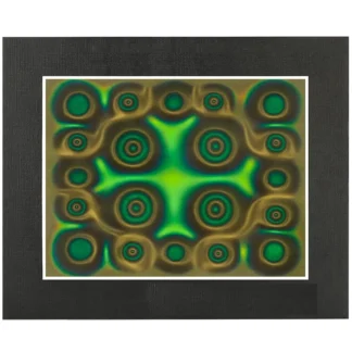 Película de visualización magnética, película de visualización de campo magnético verde de 6x4 pulgadas, pantalla de flujo magnético, detector de campo magnético, reutilizable