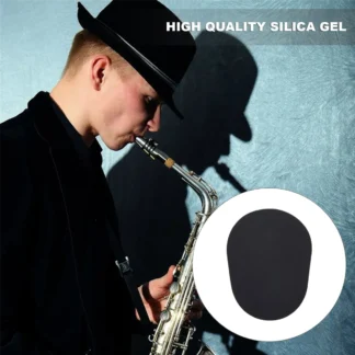 Nuevo 40 Uds. Cojines para boquilla de saxofón, almohadillas para parches para boquilla de saxofón y clarinete tenor/alto de 0,8mm