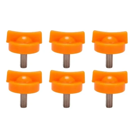 Accesorio para aparato de jugo, tornillo de compresión que aprieta para prensa de frutas para exprimidor de naranjas eléctrico de XC-2000E, fácil de usar, 6 uds.