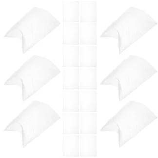 Bolsa de burbujas transparente para embalaje de almacenamiento de plástico, embalaje para pequeñas empresas, 100 Uds.