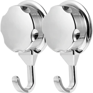 Colgador de toallas con ventosa fuerte para cocina y baño, 2 ganchos de piezas, colgador de ventosa pesada para baño, ventosas reutilizables, succión de pared
