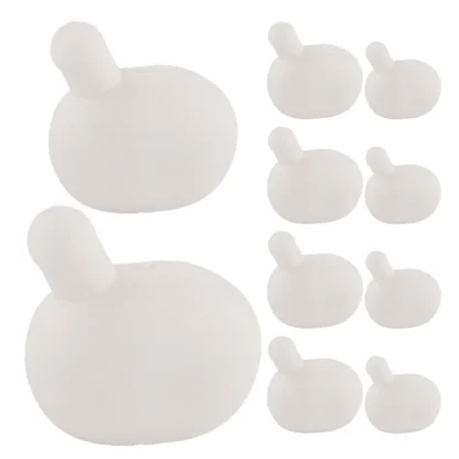 10 Uds. Accesorios juguetes para cachorros de descompresión pelota antiestrés inserto Animal Crochet para perro