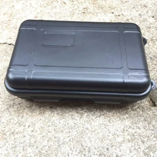 Estuche de supervivencia de plástico impermeable a prueba de golpes, caja de supervivencia al aire libre a prueba de polvo, contenedor para Camping, senderismo, navegación