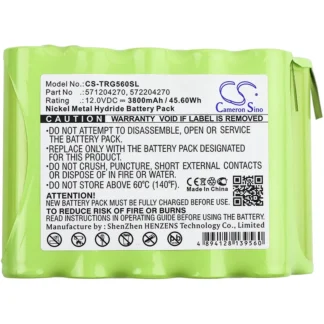 Batería Cameron Sino de 3800mAh para Trimble Geodimeter 5600 Focus 10 571204270 572204270