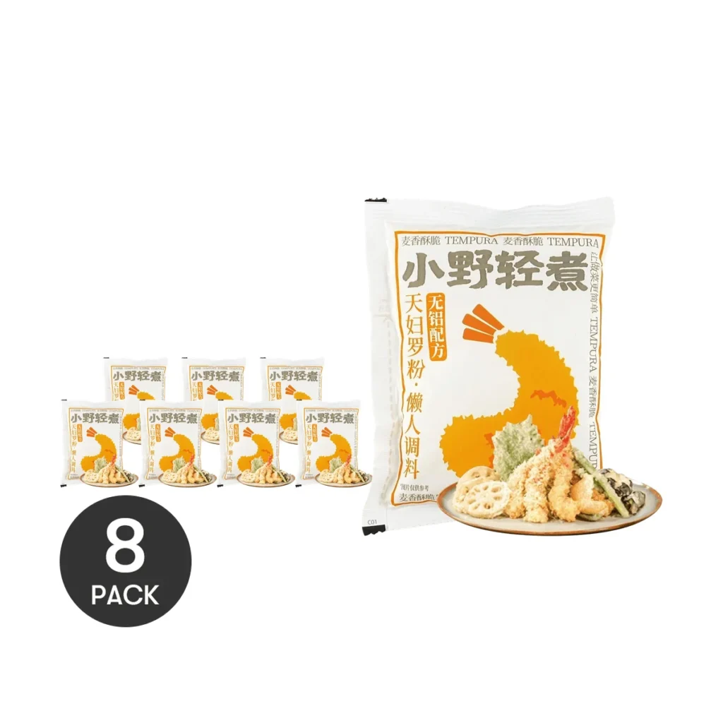 XYQZ-polvo Tempura, 8 paquetes, 3,53 oz * 8 paquetes