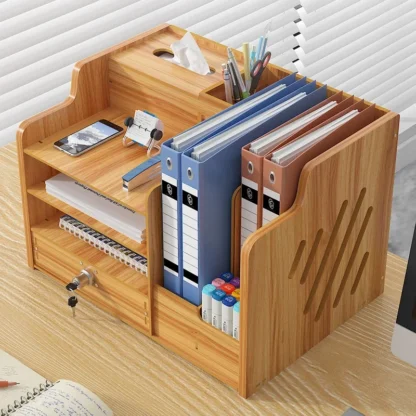 Caja de almacenamiento de archivos de oficina, cajón, papelería, artículos para dormitorio, estación de trabajo de escritorio, artefacto, estante de escritorio, artículos diversos