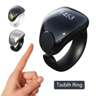 Regalo musulmán contador electrónico inteligente 4 dígitos Tasbeeh Tasbih Zikr anillo contador de cuenta Digital anillos intercambiables 18/20/22mm