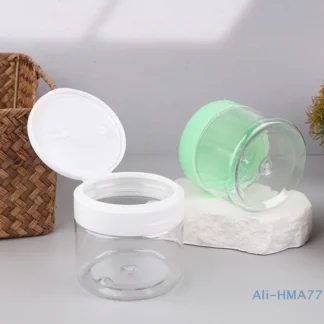 Frasco de crema Facial de 280/400 ML, botella vacía, mascarilla Facial de plástico, tapa abatible de boca ancha, botellas rellenables para cosméticos, cuidado de la piel