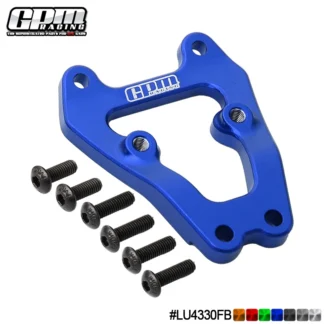 Marco de soporte de parachoques delantero de aluminio GPM para 1/10 Lasernut Tenacity Ultra 4 LOSI