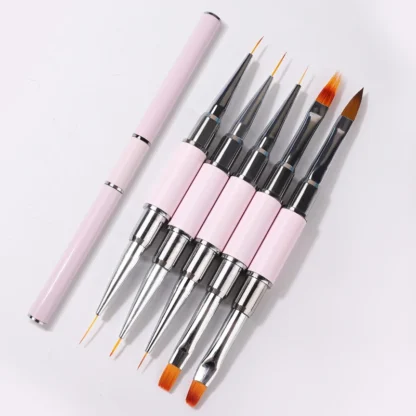 Pincel para decoración de uñas, delineador fino profesional para decoración de manicura, juego de pinceles para uñas, pintura francesa, Gel Uv, herramientas de decoración acrílica
