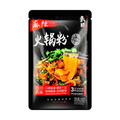 YUANXIAN-fideos calientes picantes (Kuanfen ), 9,38 oz x 10 paquetes, 10 paquetes